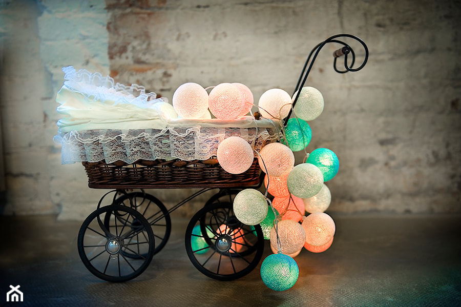 Cotton Ball Lights BABY SET - zdjęcie od mantecodesign.pl