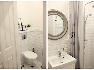 Apartament typu studio - Mała bez okna łazienka - zdjęcie od MOMA HOME