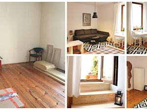 Apartament typu studio - METAMORFOZA - Salon - zdjęcie od MOMA HOME