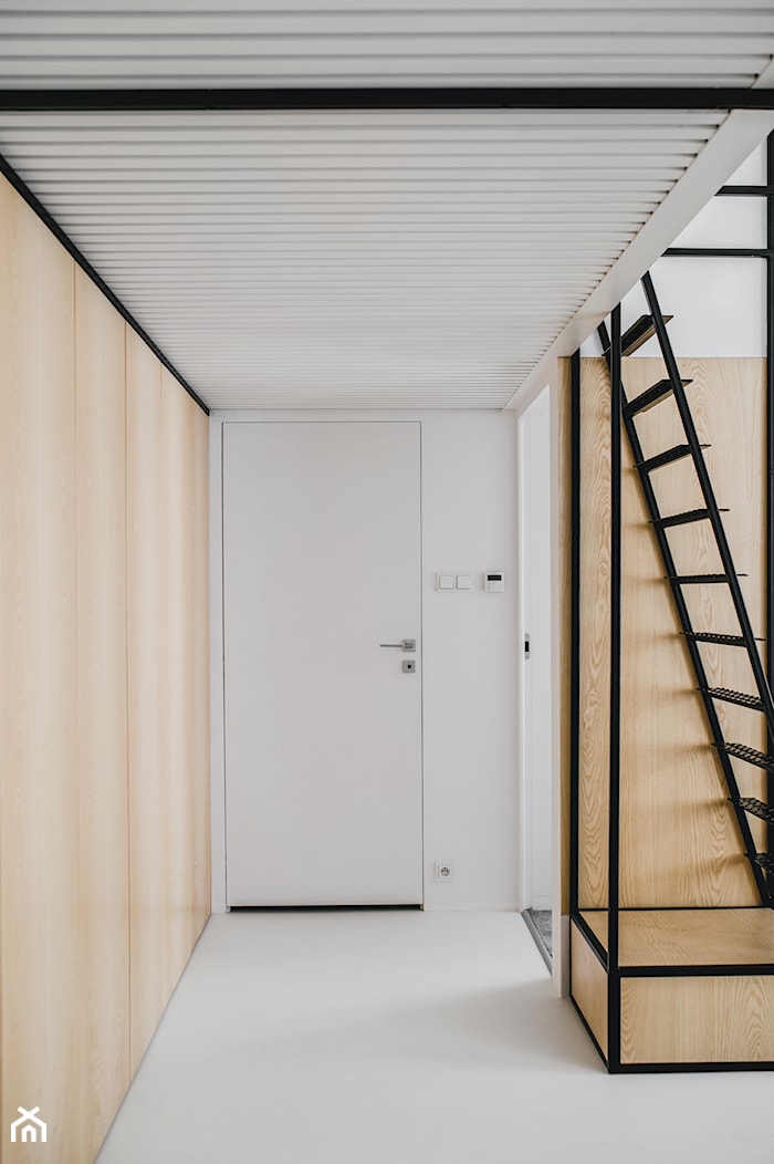 Apartament w Krakowie - Hol / przedpokój, styl minimalistyczny - zdjęcie od MUS ARCHITECTS - Homebook