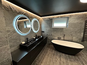Silver Grey - łazienka w stylu nowoczesnym / industrialnym 3 - zdjęcie od Tiles.com.pl
