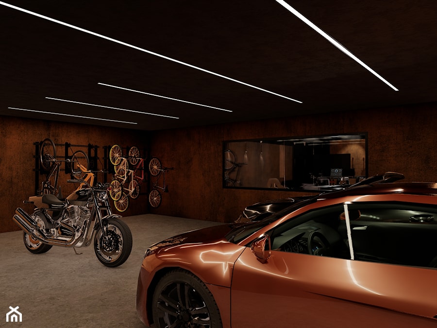 Garaż z miejscem na zabawki motoryzacyjne. - zdjęcie od KORU