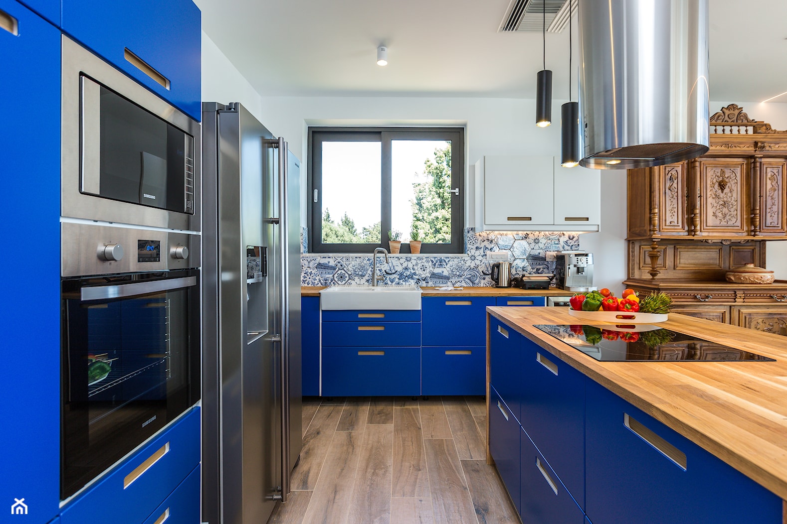 Niebieska kuchnia - zdjęcie od KORU - Homebook