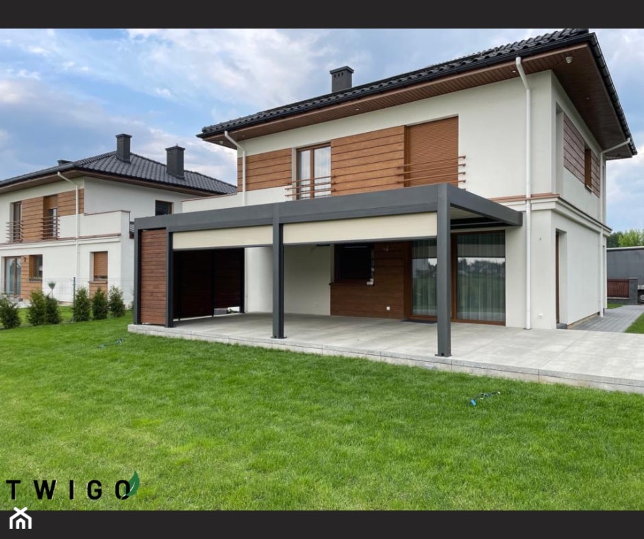 Pergola dwumodułowa TWIGO SELECT+ - zdjęcie od TWIGO Pergole i Zadaszenia Tarasowe - Homebook