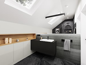 PROJEKT DOMU 148M² W STYLU NOWOCZESNYM - Łazienka, styl minimalistyczny - zdjęcie od BETTER HOME INTERIOR DESIGN