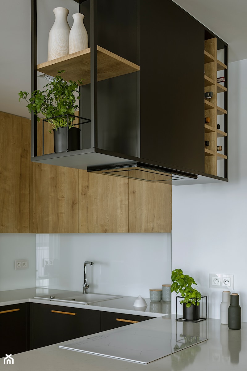 PROJEKT MIESZKANIA 78M² W STYLU NOWOCZESNYM - Kuchnia, styl nowoczesny - zdjęcie od BETTER HOME INTERIOR DESIGN