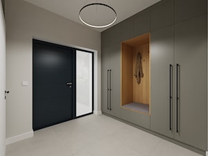 PROJEKT DOMU 250 M2 W STYLU NOWOCZESNYM - Hol / przedpokój, styl minimalistyczny - zdjęcie od BETTER HOME INTERIOR DESIGN