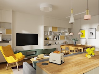 PROJEKT MIESZKANIA 62M² W STYLU SKANDYNAWSKIM