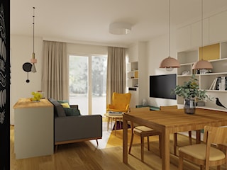 PROJEKT MIESZKANIA 62M² W STYLU SKANDYNAWSKIM