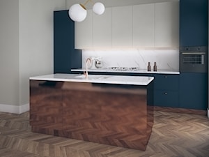 PROJEKT MIESZKANIA 140M² W STYLU EKLEKTYCZNYM - Kuchnia, styl nowoczesny - zdjęcie od BETTER HOME INTERIOR DESIGN