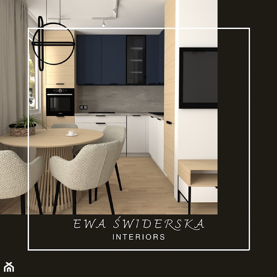 MIESZKANIE KOŃSKIE - Kuchnia, styl nowoczesny - zdjęcie od Ewa Świderska INTERIORS