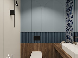 Toaleta dla odważnych - Łazienka, styl nowoczesny - zdjęcie od GAŁECKA DESIGN