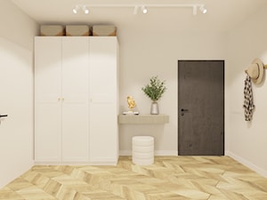 Mieszkanie 67m2 w Zielonej Górze - Hol / przedpokój, styl minimalistyczny - zdjęcie od GAŁECKA DESIGN
