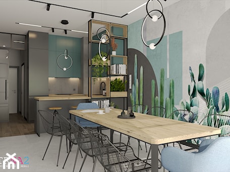 Aranżacje wnętrz - Kuchnia: Mieszkanie biuro (opcja 2) - Studio Metr Na 2 - Projektowanie Wnętrz i Mebli. Przeglądaj, dodawaj i zapisuj najlepsze zdjęcia, pomysły i inspiracje designerskie. W bazie mamy już prawie milion fotografii!