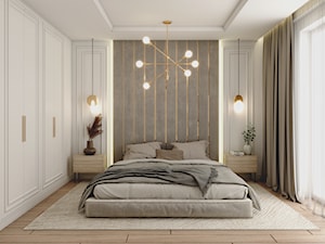 Przytulna sypialnia - zdjęcie od Doma Projektowanie Wnętrz