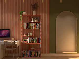 Sypialnia i pokój dziecięcy w mieszkaniu w Kielcach - Pokój dziecka, styl vintage - zdjęcie od Kolorowy projekt Katarzyny - projektowanie wnętrz