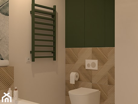 Aranżacje wnętrz - Łazienka: Zielona łazienka - Kolorowy projekt Katarzyny - projektowanie wnętrz . Przeglądaj, dodawaj i zapisuj najlepsze zdjęcia, pomysły i inspiracje designerskie. W bazie mamy już prawie milion fotografii!