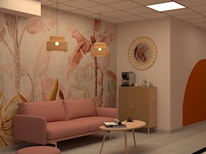 Poczekalnia w centrum logopedycznym - zdjęcie od Kolorowy projekt Katarzyny - projektowanie wnętrz