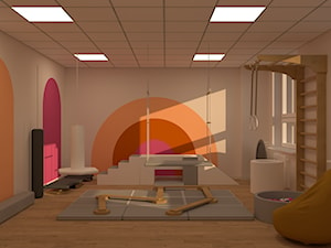 Gabinet sensoryczny - zdjęcie od Kolorowy projekt Katarzyny - projektowanie wnętrz