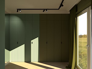 Projekt mieszkania 70m2 - Sypialnia, styl vintage - zdjęcie od Kolorowy projekt Katarzyny - projektowanie wnętrz