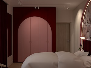 Sypialnia i pokój dziecięcy w mieszkaniu w Kielcach - Sypialnia, styl vintage - zdjęcie od Kolorowy projekt Katarzyny - projektowanie wnętrz