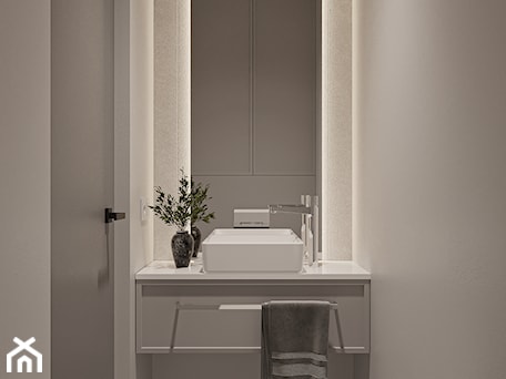 Aranżacje wnętrz - Łazienka: Wc - KAREL INTERIORS. Przeglądaj, dodawaj i zapisuj najlepsze zdjęcia, pomysły i inspiracje designerskie. W bazie mamy już prawie milion fotografii!