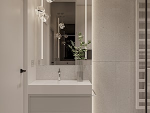 01 Warszawa - Łazienka, styl minimalistyczny - zdjęcie od KAREL INTERIORS