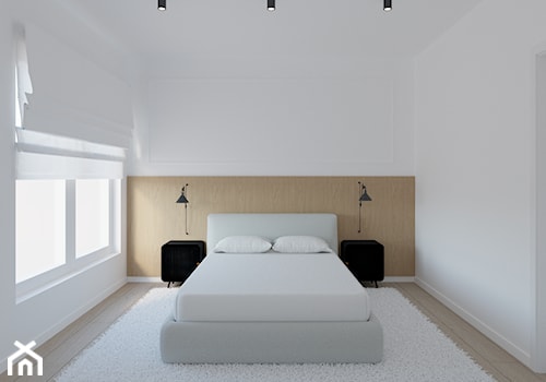 Projekt mieszkania trzypokojowego - Sypialnia - zdjęcie od Yoku Interior