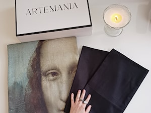 Ekskluzywna pościel glamour vintage z "Mona Lisą" - zdjęcie od Artemania - artystyczne tapety i pościel