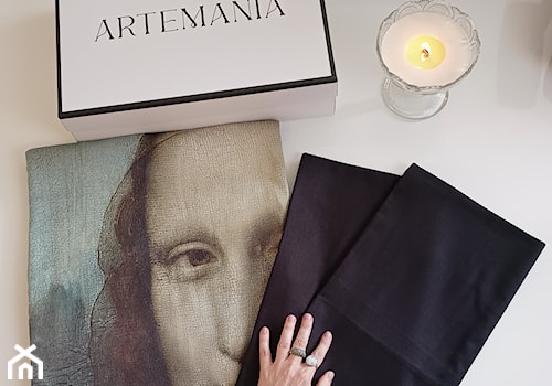 Artystyczna pościel z renesansowym obrazem "Mona Lisa" - zdjęcie od Artemania - artystyczne tapety i pościel