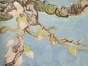Tapeta ścienna na wymiar z kwitnącym migdałowcem - zdjęcie od Artemania - artystyczne tapety i pościel