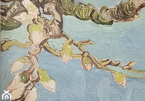 Tapeta ścienna na wymiar z kwitnącym migdałowcem - zdjęcie od Artemania - artystyczne tapety i pościel