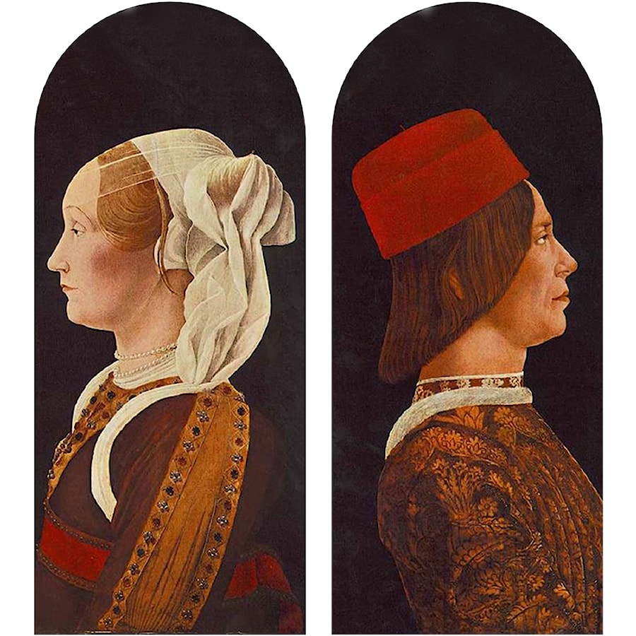 Tapety portale z renesansowymi portretami - zdjęcie od Artemania - artystyczne tapety i pościel