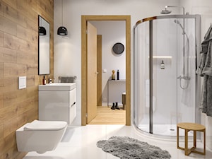 Kabiny prysznicowe GEO - Łazienka, styl skandynawski - zdjęcie od KOŁO