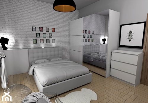 Sypialnia w bieli - zdjęcie od Shift plus Deco