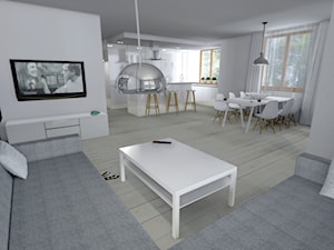 Minimalistyczne mieszkanie - zdjęcie od Shift plus Deco
