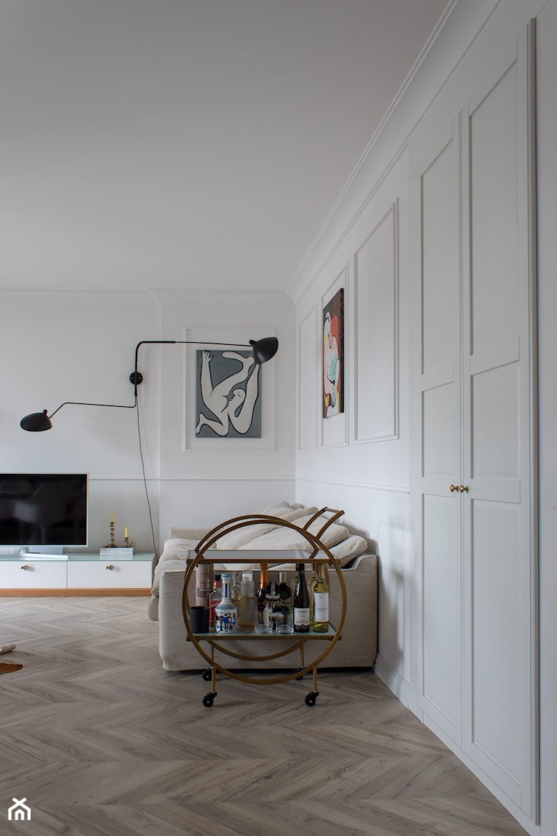 Salon mieszkanie Katowice - zdjęcie od Parka Design