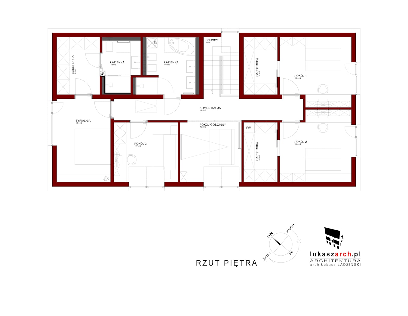 - zdjęcie od ŁUKASZ ŁADZIŃSKI ARCHITEKT - Homebook