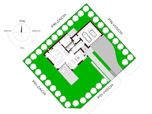 zagospodarowanie działki - zdjęcie od ŁUKASZ ŁADZIŃSKI ARCHITEKT