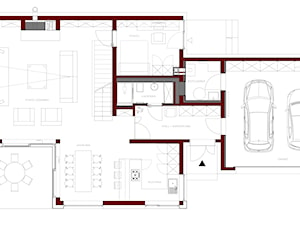 rzut PARTERU - zdjęcie od ŁUKASZ ŁADZIŃSKI ARCHITEKT