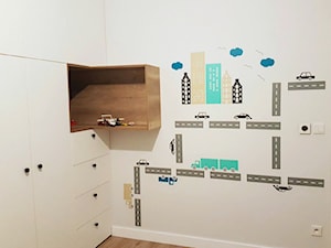 Dom w Szczecinie - Pokój dziecka, styl nowoczesny - zdjęcie od Studio M Kropki. Projektowanie wnętrz i form użytkowych.