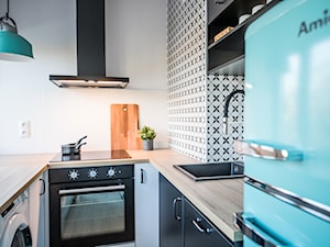 Mieszkanie w stylu skandynawskim 36 m2 - Kuchnia, styl skandynawski - zdjęcie od PASJA Do Wnętrz