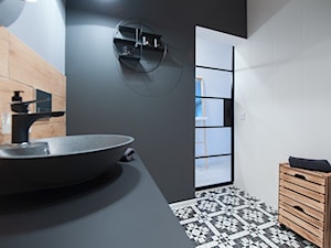 Metamorfoza kawalerki - Średnia łazienka, styl nowoczesny - zdjęcie od PASJA Do Wnętrz
