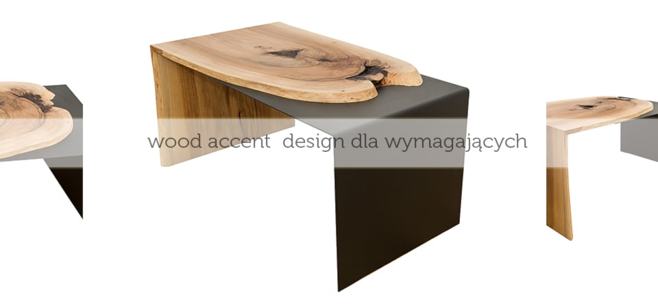 STOLIK KAWOWY WOOD ACCENT - zdjęcie od WOOD ACCENT - Homebook