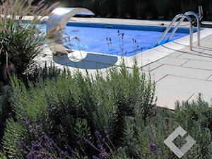 Projekt ogrodu z basenem - zdjęcie od Ogród w Formie