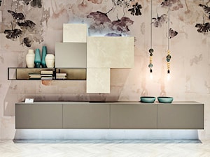 100% design - Średni salon z bibiloteczką, styl minimalistyczny - zdjęcie od Artur Krupa - Fotografia Wnętrz - cała Polska