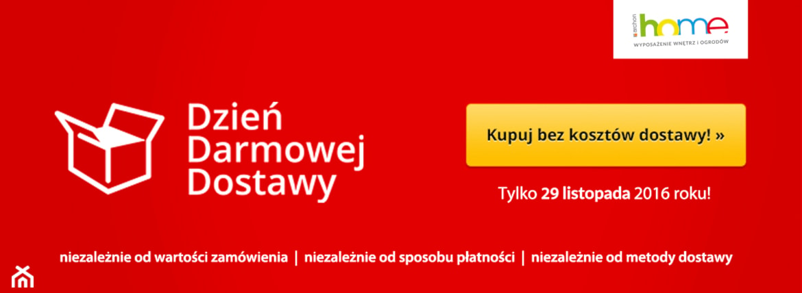 29 LISTOPADA - Dzień Darmowej Dostawy! - zdjęcie od ArchonHome - Homebook