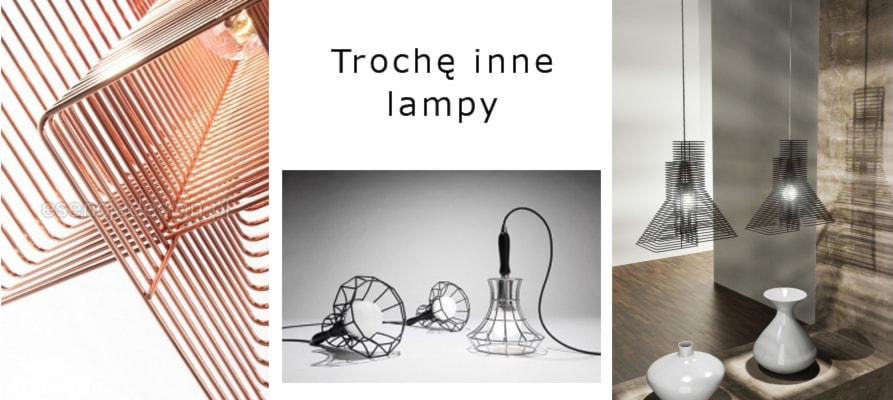 Lampy druciane - zdjęcie od Esencja Design