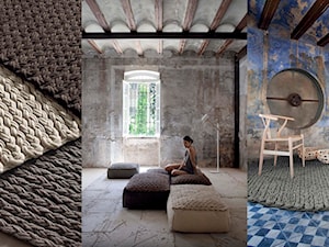 Pufy i dywany Gan Rugs / projekt Gandia Blasco - zdjęcie od Esencja Design
