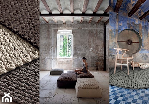 Pufy i dywany Gan Rugs / projekt Gandia Blasco - zdjęcie od Esencja Design